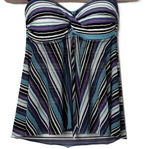 Gorgeous and Comfortable Bathing Suit Top Halter/Strapless Size Small